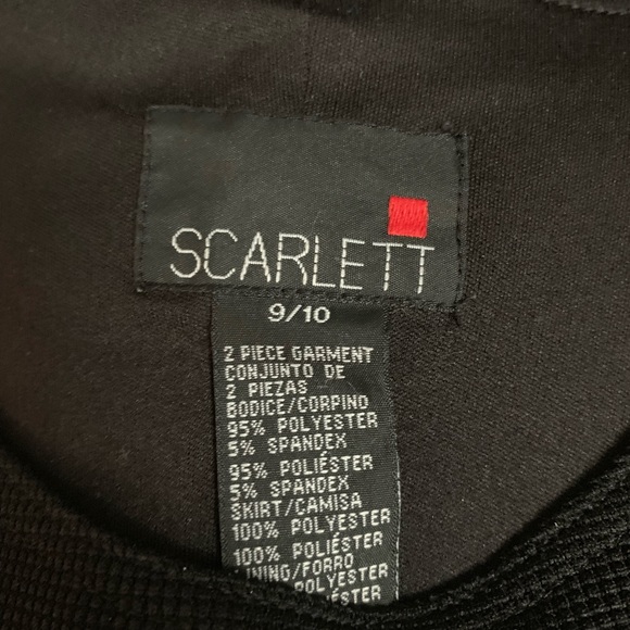 SCARLETT Sleeveless Popover Maxi Dress Black & White Size 9/10 - Picture 6 of 6